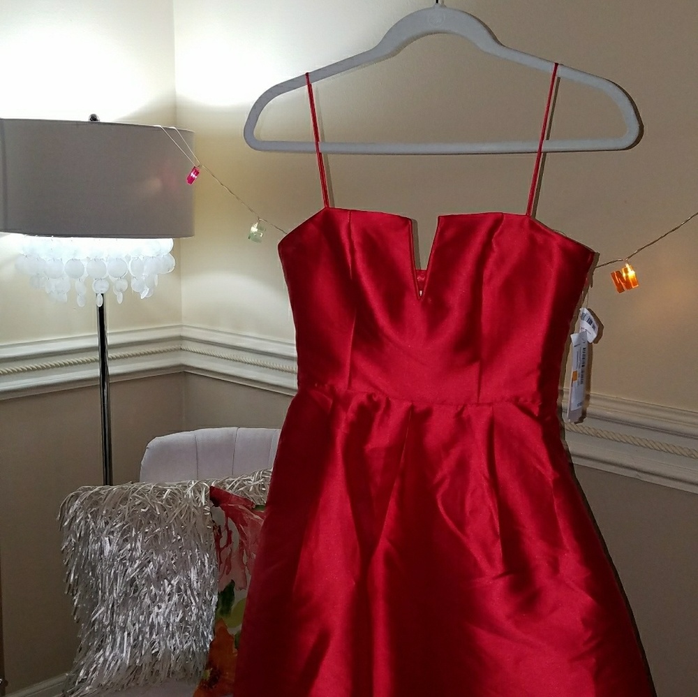 Red New Dress